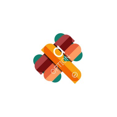 Özet satırları geometrik Infographic layoutabstract satırları geometrik Infographic düzeni, veri görselleştirme tasarım, seçeneği adım adım programı, web kutusu