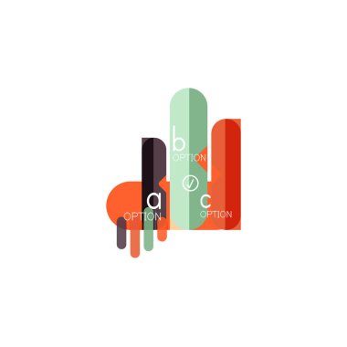 Özet satırları geometrik Infographic layoutabstract satırları geometrik Infographic düzeni, veri görselleştirme tasarım, seçeneği adım adım programı, web kutusu