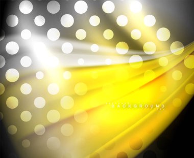 Neon holografik sıvı renkli dalga web, duvar kağıdı, desen, doku ve arka plan için