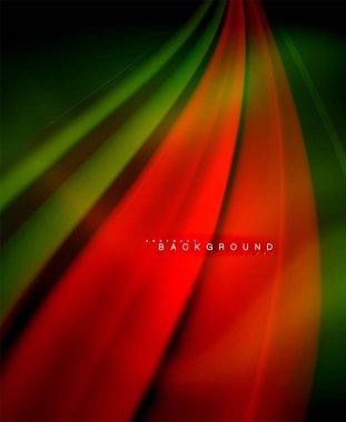 Neon holografik sıvı renkli dalga web, duvar kağıdı, desen, doku ve arka plan için