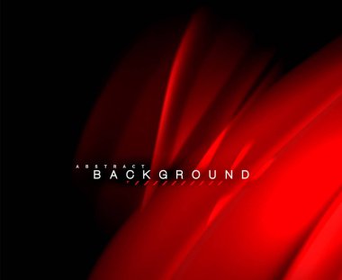 Neon parlayan dalga, sihirli enerji ve ışık arka plan. Vektör duvar kağıdı şablonu