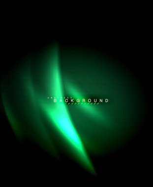 Neon parlayan techno hatları, yüksek teknoloji fütüristik arka plan şablonu kare şekilleri ile