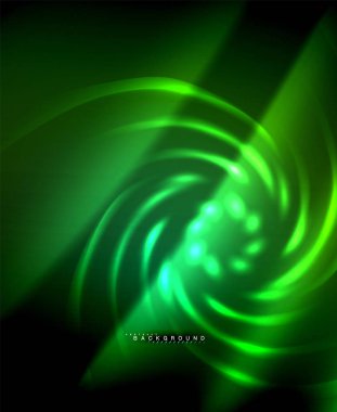 Neon parlayan techno hatları, yüksek teknoloji fütüristik arka plan şablonu kare şekilleri ile