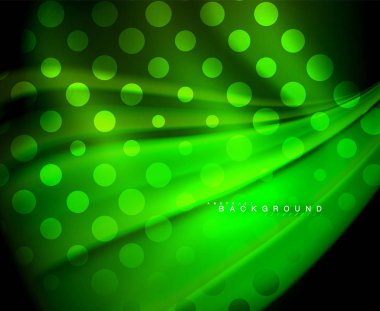 Neon holografik sıvı renkli dalga web, duvar kağıdı, desen, doku ve arka plan için