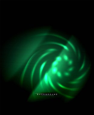 Neon parlayan techno hatları, yüksek teknoloji fütüristik arka plan şablonu kare şekilleri ile