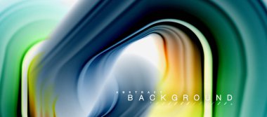 Gökkuşağı sıvı soyut girdap şekli, bükülmüş sıvı renkler tasarım, renkli mermer veya plastik dalgalı doku arka plan, çok renkli şablonu için iş veya teknoloji sunu veya web broşürü