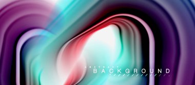 Gökkuşağı sıvı soyut girdap şekli, bükülmüş sıvı renkler tasarım, renkli mermer veya plastik dalgalı doku arka plan, çok renkli şablonu için iş veya teknoloji sunu veya web broşürü