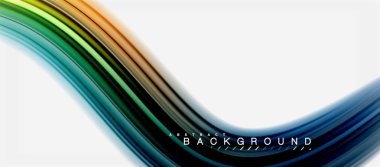 Gökkuşağı sıvı soyut girdap şekli, bükülmüş sıvı renkler tasarım, renkli mermer veya plastik dalgalı doku arka plan, çok renkli şablonu için iş veya teknoloji sunu veya web broşürü