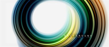 Gökkuşağı sıvı soyut girdap şekli, bükülmüş sıvı renkler tasarım, renkli mermer veya plastik dalgalı doku arka plan, çok renkli şablonu için iş veya teknoloji sunu veya web broşürü