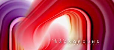 Gökkuşağı sıvı soyut girdap şekli, bükülmüş sıvı renkler tasarım, renkli mermer veya plastik dalgalı doku arka plan, çok renkli şablonu için iş veya teknoloji sunu veya web broşürü