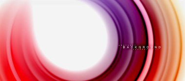 Gökkuşağı sıvı soyut girdap şekli, bükülmüş sıvı renkler tasarım, renkli mermer veya plastik dalgalı doku arka plan, çok renkli şablonu için iş veya teknoloji sunu veya web broşürü