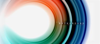 Gökkuşağı sıvı soyut girdap şekli, bükülmüş sıvı renkler tasarım, renkli mermer veya plastik dalgalı doku arka plan, çok renkli şablonu için iş veya teknoloji sunu veya web broşürü