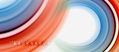 Gökkuşağı sıvı soyut girdap şekli, bükülmüş sıvı renkler tasarım, renkli mermer veya plastik dalgalı doku arka plan, çok renkli şablonu için iş veya teknoloji sunu veya web broşürü