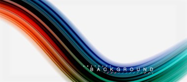 Gökkuşağı sıvı soyut girdap şekli, bükülmüş sıvı renkler tasarım, renkli mermer veya plastik dalgalı doku arka plan, çok renkli şablonu için iş veya teknoloji sunu veya web broşürü