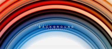 Gökkuşağı sıvı soyut girdap şekli, bükülmüş sıvı renkler tasarım, renkli mermer veya plastik dalgalı doku arka plan, çok renkli şablonu için iş veya teknoloji sunu veya web broşürü