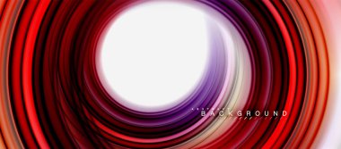 Gökkuşağı sıvı soyut girdap şekli, bükülmüş sıvı renkler tasarım, renkli mermer veya plastik dalgalı doku arka plan, çok renkli şablonu için iş veya teknoloji sunu veya web broşürü