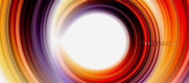 Gökkuşağı sıvı soyut girdap şekli, bükülmüş sıvı renkler tasarım, renkli mermer veya plastik dalgalı doku arka plan, çok renkli şablonu için iş veya teknoloji sunu veya web broşürü