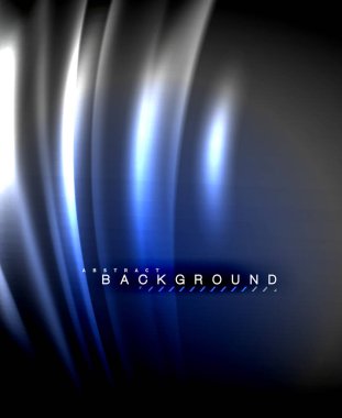 Neon parlayan techno hatları, yüksek teknoloji fütüristik arka plan şablonu kare şekilleri ile