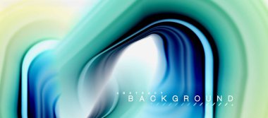 Gökkuşağı sıvı soyut girdap şekli, bükülmüş sıvı renkler tasarım, renkli mermer veya plastik dalgalı doku arka plan, çok renkli şablonu için iş veya teknoloji sunu veya web broşürü