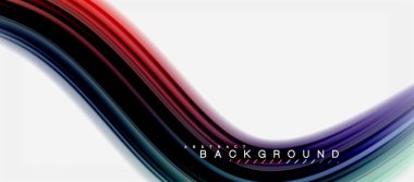 Gökkuşağı sıvı soyut girdap şekli, bükülmüş sıvı renkler tasarım, renkli mermer veya plastik dalgalı doku arka plan, çok renkli şablonu için iş veya teknoloji sunu veya web broşürü