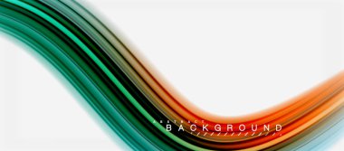 Gökkuşağı sıvı soyut girdap şekli, bükülmüş sıvı renkler tasarım, renkli mermer veya plastik dalgalı doku arka plan, çok renkli şablonu için iş veya teknoloji sunu veya web broşürü