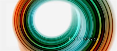 Gökkuşağı sıvı soyut girdap şekli, bükülmüş sıvı renkler tasarım, renkli mermer veya plastik dalgalı doku arka plan, çok renkli şablonu için iş veya teknoloji sunu veya web broşürü