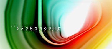 Gökkuşağı sıvı soyut girdap şekli, bükülmüş sıvı renkler tasarım, renkli mermer veya plastik dalgalı doku arka plan, çok renkli şablonu için iş veya teknoloji sunu veya web broşürü