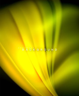 Neon holografik sıvı renkli dalga web, duvar kağıdı, desen, doku ve arka plan için