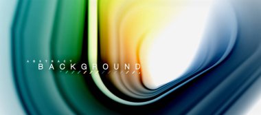 Gökkuşağı sıvı soyut girdap şekli, bükülmüş sıvı renkler tasarım, renkli mermer veya plastik dalgalı doku arka plan, çok renkli şablonu için iş veya teknoloji sunu veya web broşürü