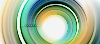 Gökkuşağı sıvı soyut girdap şekli, bükülmüş sıvı renkler tasarım, renkli mermer veya plastik dalgalı doku arka plan, çok renkli şablonu için iş veya teknoloji sunu veya web broşürü