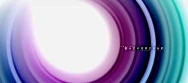 Gökkuşağı sıvı soyut girdap şekli, bükülmüş sıvı renkler tasarım, renkli mermer veya plastik dalgalı doku arka plan, çok renkli şablonu için iş veya teknoloji sunu veya web broşürü