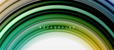 Gökkuşağı sıvı soyut girdap şekli, bükülmüş sıvı renkler tasarım, renkli mermer veya plastik dalgalı doku arka plan, çok renkli şablonu için iş veya teknoloji sunu veya web broşürü