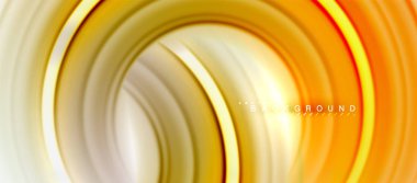 Gökkuşağı sıvı renkli arka plan - girdap ve daireler, bükülmüş sıvı renkler, renkli mermer veya plastik dalgalı doku zemin, çok renkli şablonu için iş veya teknoloji