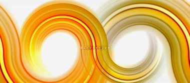 Gökkuşağı sıvı renkli arka plan - girdap ve daireler, bükülmüş sıvı renkler, renkli mermer veya plastik dalgalı doku zemin, çok renkli şablonu için iş veya teknoloji