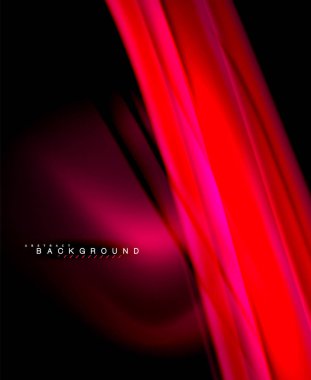 Neon holografik sıvı renkli dalga web, duvar kağıdı, desen, doku ve arka plan için