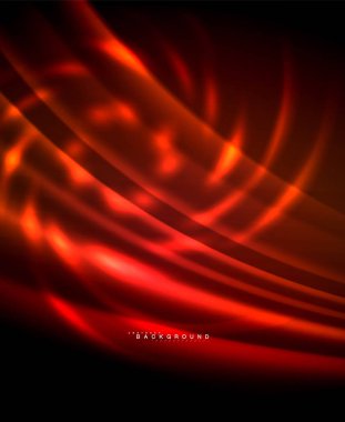 Neon parlayan techno hatları, yüksek teknoloji fütüristik arka plan şablonu kare şekilleri ile