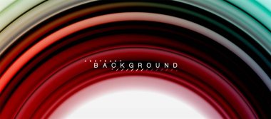 Gökkuşağı sıvı soyut girdap şekli, bükülmüş sıvı renkler tasarım, renkli mermer veya plastik dalgalı doku arka plan, çok renkli şablonu için iş veya teknoloji sunu veya web broşürü