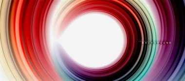 Gökkuşağı sıvı soyut girdap şekli, bükülmüş sıvı renkler tasarım, renkli mermer veya plastik dalgalı doku arka plan, çok renkli şablonu için iş veya teknoloji sunu veya web broşürü