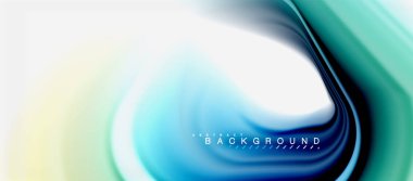 Gökkuşağı sıvı soyut girdap şekli, bükülmüş sıvı renkler tasarım, renkli mermer veya plastik dalgalı doku arka plan, çok renkli şablonu için iş veya teknoloji sunu veya web broşürü