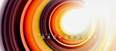 Gökkuşağı sıvı soyut girdap şekli, bükülmüş sıvı renkler tasarım, renkli mermer veya plastik dalgalı doku arka plan, çok renkli şablonu için iş veya teknoloji sunu veya web broşürü