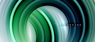 Gökkuşağı sıvı renkli arka plan - girdap ve daireler, bükülmüş sıvı renkler, renkli mermer veya plastik dalgalı doku zemin, çok renkli şablonu için iş veya teknoloji