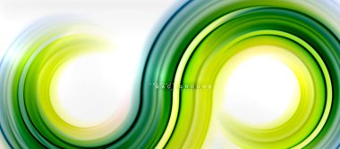 Gökkuşağı sıvı renkli arka plan - girdap ve daireler, bükülmüş sıvı renkler, renkli mermer veya plastik dalgalı doku zemin, çok renkli şablonu için iş veya teknoloji