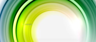 Gökkuşağı sıvı renkli arka plan - girdap ve daireler, bükülmüş sıvı renkler, renkli mermer veya plastik dalgalı doku zemin, çok renkli şablonu için iş veya teknoloji