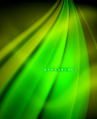 Neon holografik sıvı renkli dalga web, duvar kağıdı, desen, doku ve arka plan için