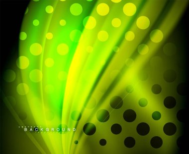 Neon holografik sıvı renkli dalga web, duvar kağıdı, desen, doku ve arka plan için