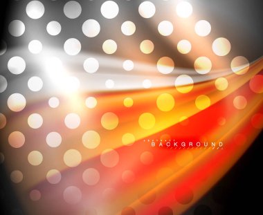 Neon holografik sıvı renkli dalga web, duvar kağıdı, desen, doku ve arka plan için