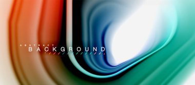 Gökkuşağı sıvı soyut girdap şekli, bükülmüş sıvı renkler tasarım, renkli mermer veya plastik dalgalı doku arka plan, çok renkli şablonu için iş veya teknoloji sunu veya web broşürü