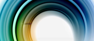 Gökkuşağı sıvı renkli arka plan - girdap ve daireler, bükülmüş sıvı renkler, renkli mermer veya plastik dalgalı doku zemin, çok renkli şablonu için iş veya teknoloji