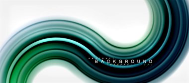 Gökkuşağı sıvı renkli arka plan - girdap ve daireler, bükülmüş sıvı renkler, renkli mermer veya plastik dalgalı doku zemin, çok renkli şablonu için iş veya teknoloji