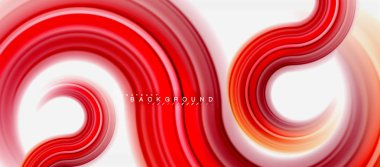 Gökkuşağı sıvı renkli arka plan - girdap ve daireler, bükülmüş sıvı renkler, renkli mermer veya plastik dalgalı doku zemin, çok renkli şablonu için iş veya teknoloji